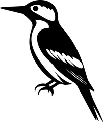 Woodpecker flat icon