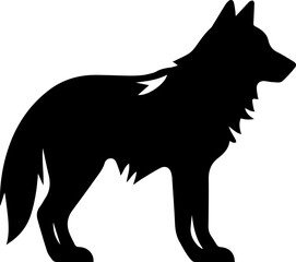 Wolf Silhouette icon