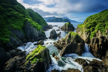 屋久島の海 | Ocean of Yakushima Generative AI