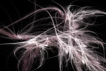 Fotobehang abstract fractal background © nataliyapylayeva