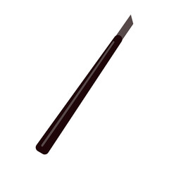 Eyebrow Brush Illustration