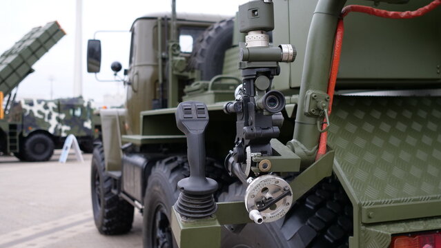 Control system of a Russian multiple rocket launcher