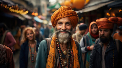 Natural connections: candid portraits amidst the crowd.
