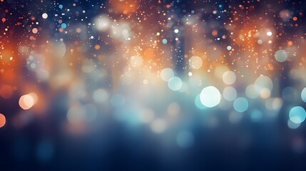 Abstract Blurred Bokeh Light Background