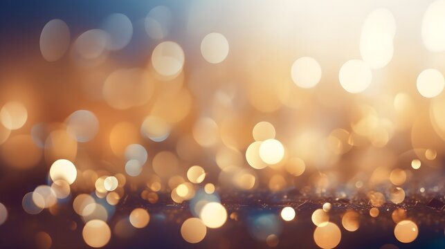Abstract Blurred Bokeh Light Background
