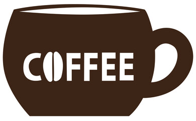 narrow coffee cup icon bar cafeteria