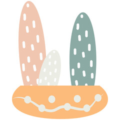 Adorable baby items in a Scandinavian-inspired boho style.Doodle-style cartoon children's clipart for use in child shower invitations, nursery room decorations, and posters.Customizable  vector  moder