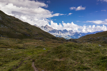 Fototapeta na wymiar Aosta Valley, Italy: Vallone delle Cime Bianche