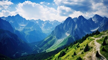 Fototapeta premium Mountain landscape