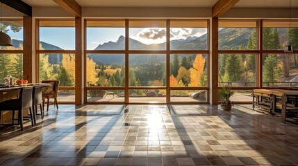 Fabulous mountain cabin in Colorado captures views of Mount Wilson