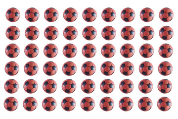 set of balls for background
