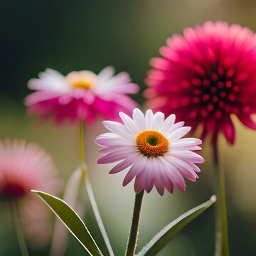 pink daisy flower