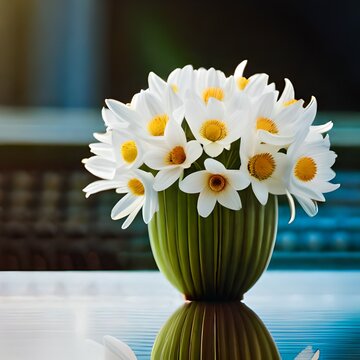 flower in vase