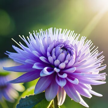 purple lotus flower