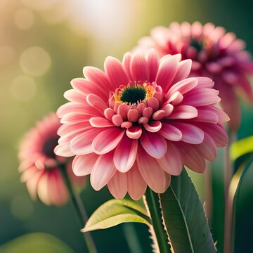 pink gerber daisy