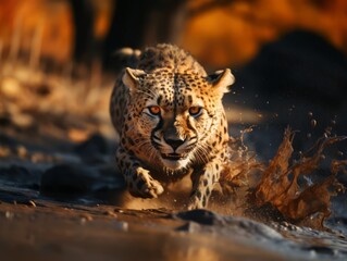 speed of a cheetah on the hunt