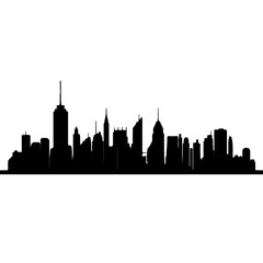 Obraz premium city silhouette
