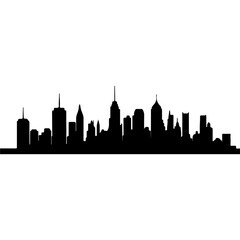 Obraz premium city silhouette