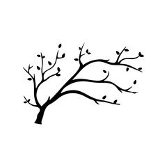 Fototapeta premium branch illustration