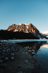 lake in the mountains