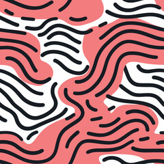 Seamless Colorful Doodle Lines Pattern.

Seamless pattern of Doodle Lines in colorful style. Add color to your digital project with our pattern!