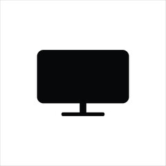 monitor icon design, illustration design