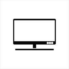 monitor icon design, illustration design
