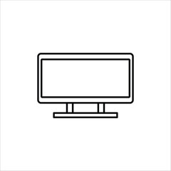 monitor icon design, illustration design