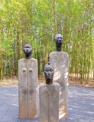 Obraz premium jardin oriental contemporain