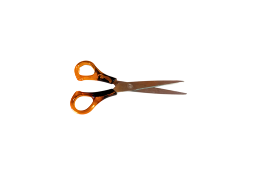 scissors handle isolated on png background