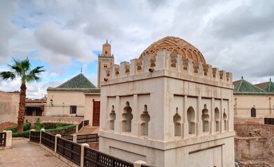 kouba Ba' Adiyn dans la médina de Marrakech