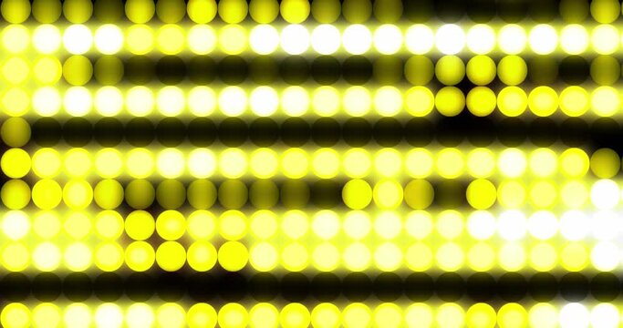 Dancing flickering Animated neon Concert Lights. Yellow Flicker wall light. stage award Matrix Beam halogen
