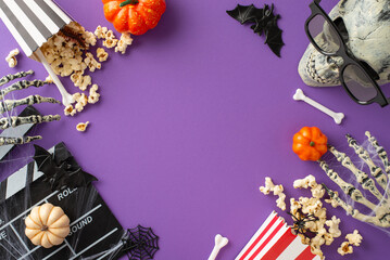 Elevate the Halloween spirit with an enchanting photograph that captures cinema attributes and...