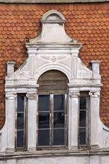 Old buildings at the port of Thessaloniki