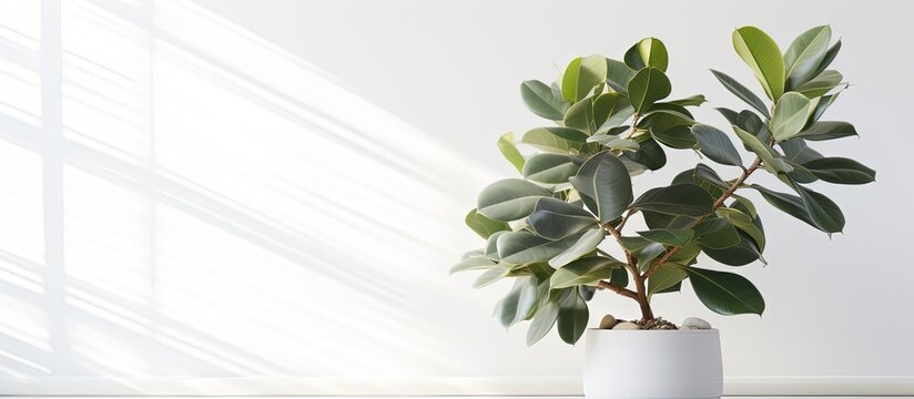 A large leafed ficus is a must-have in the winter garden home collection.