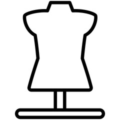 Mannequin icons, are often used in design, websites, or applications, banner, flyer to convey specific concepts related to fashion 