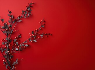 Red Christmas background