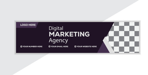 Digital marketing linkedin cover , Linkedin cover template