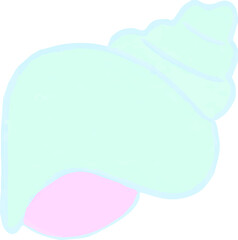 pastel vector doodle