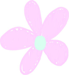 pastel vector doodle