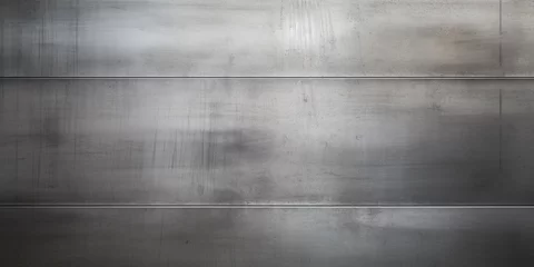 Zelfklevend Fotobehang Grunge steel floor plate texture background © BackgroundHolic