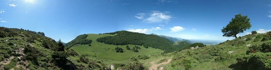 Naklejka premium panorama