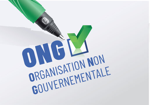 tampon ONG - organisation non gouvernementale