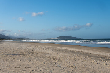 Campeche beach in Florianópolis, Santa Catarina state, Brazil.