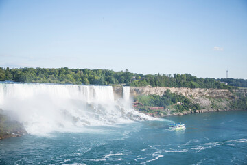 Beautiful view of Niagara Falls in Canada