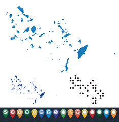 Set maps of South Aegean province