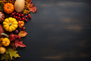 Halloween background with branches, space for text.