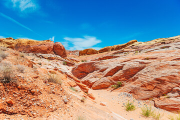 Valley of Fire State Park in Nevada, USA