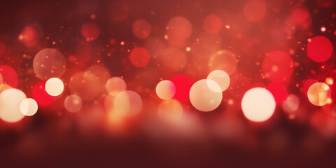 Glitzerstaub in rot als Hintergrund KI