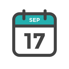 September 17 Calendar Day or Calender Date for Deadlines or Appointment